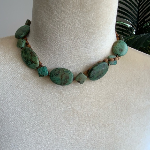 New South Sun Sterling Silver & turquoise necklace - Picture 2 of 6